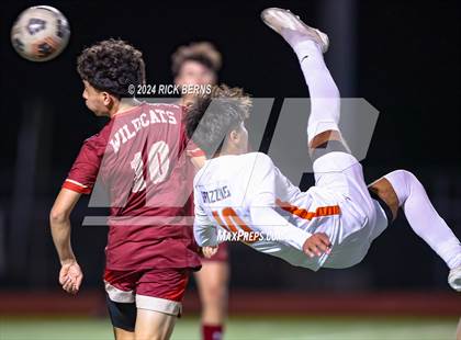 Thumbnail 1 in Grand Oaks vs Cypress Woods (UIL 6A D1 Area Playoffs) photogallery.