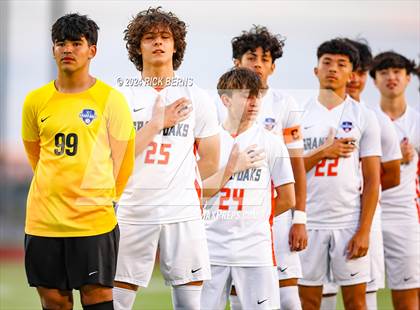 Thumbnail 2 in Grand Oaks vs Cypress Woods (UIL 6A D1 Area Playoffs) photogallery.