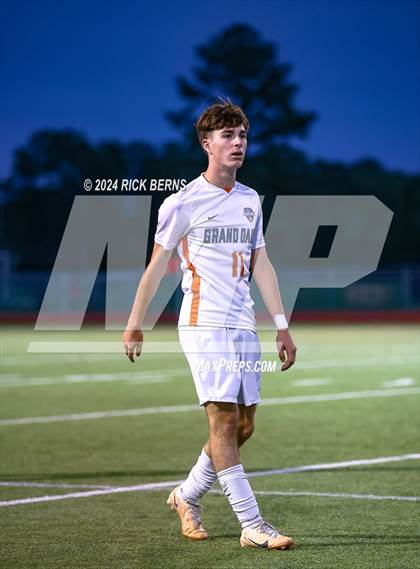 Thumbnail 3 in Grand Oaks vs Cypress Woods (UIL 6A D1 Area Playoffs) photogallery.