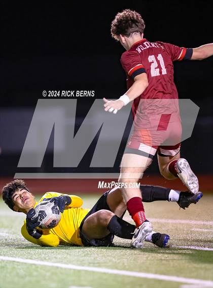Thumbnail 3 in Grand Oaks vs Cypress Woods (UIL 6A D1 Area Playoffs) photogallery.