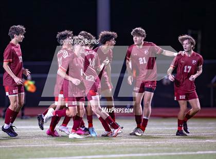 Thumbnail 2 in Grand Oaks vs Cypress Woods (UIL 6A D1 Area Playoffs) photogallery.
