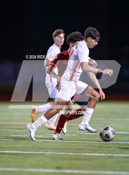 Thumbnail 3 in Grand Oaks vs Cypress Woods (UIL 6A D1 Area Playoffs) photogallery.