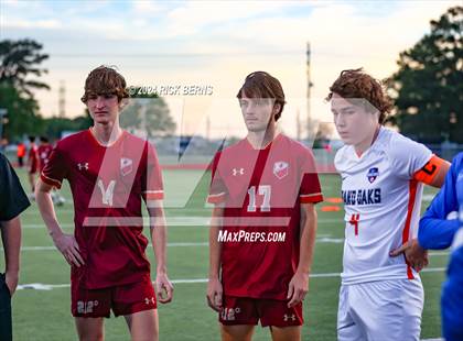 Thumbnail 3 in Grand Oaks vs Cypress Woods (UIL 6A D1 Area Playoffs) photogallery.