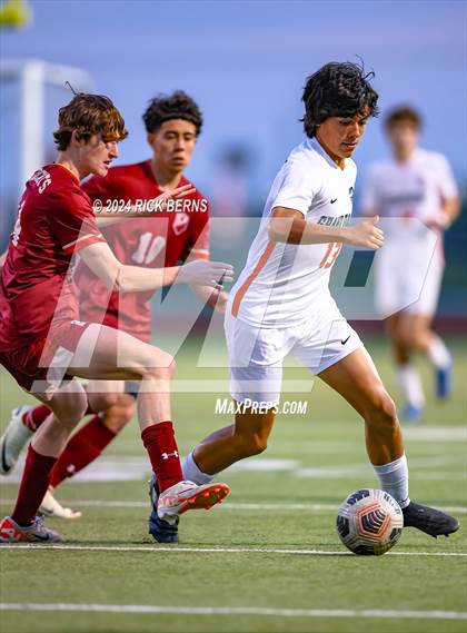 Thumbnail 2 in Grand Oaks vs Cypress Woods (UIL 6A D1 Area Playoffs) photogallery.
