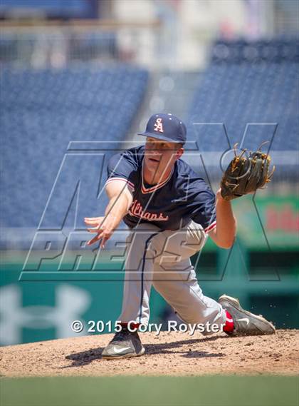 Thumbnail 2 in Gonzaga vs. St. Albans (DCSAA Final) photogallery.