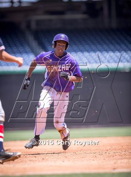 Thumbnail 2 in Gonzaga vs. St. Albans (DCSAA Final) photogallery.