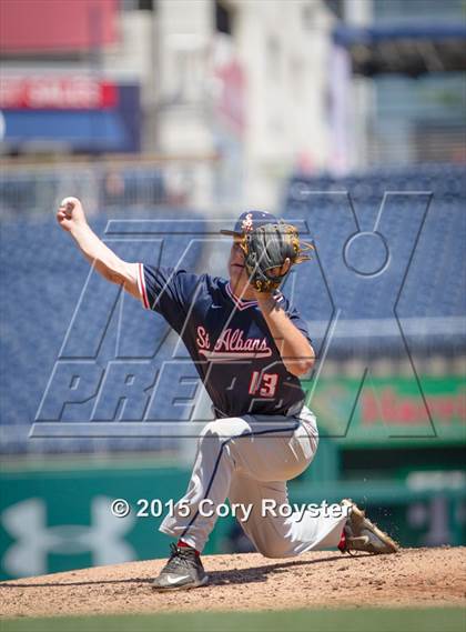 Thumbnail 1 in Gonzaga vs. St. Albans (DCSAA Final) photogallery.
