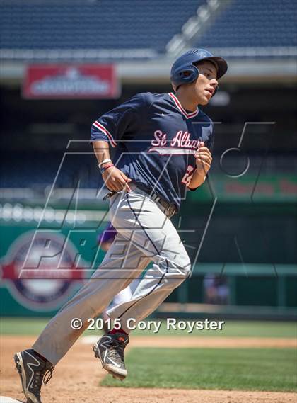 Thumbnail 2 in Gonzaga vs. St. Albans (DCSAA Final) photogallery.