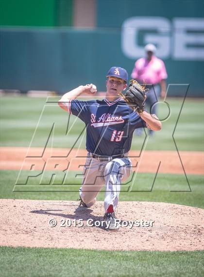 Thumbnail 1 in Gonzaga vs. St. Albans (DCSAA Final) photogallery.
