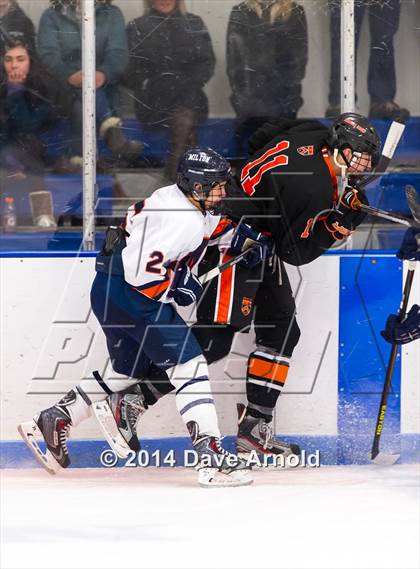 Thumbnail 3 in Milton Academy vs Kimball Union Academy (Flood-Marr Tournament) photogallery.