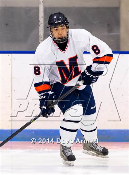 Thumbnail 2 in Milton Academy vs Kimball Union Academy (Flood-Marr Tournament) photogallery.