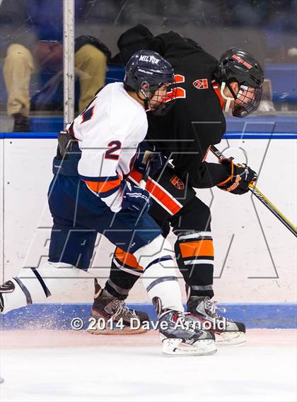 Thumbnail 1 in Milton Academy vs Kimball Union Academy (Flood-Marr Tournament) photogallery.