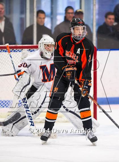 Thumbnail 3 in Milton Academy vs Kimball Union Academy (Flood-Marr Tournament) photogallery.