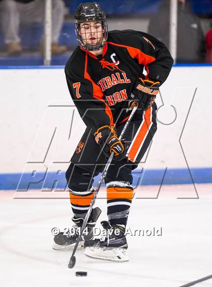 Thumbnail 3 in Milton Academy vs Kimball Union Academy (Flood-Marr Tournament) photogallery.