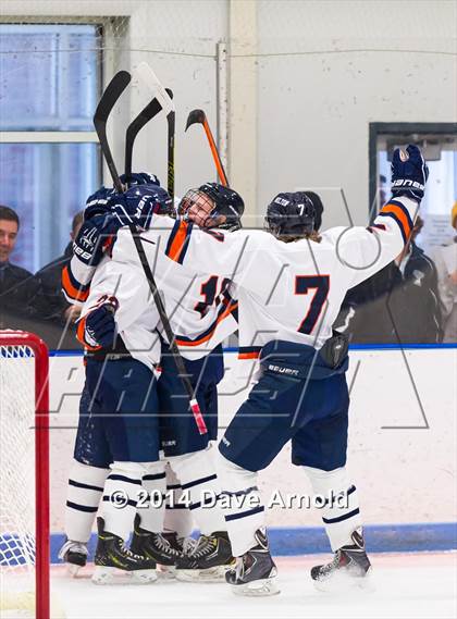 Thumbnail 3 in Milton Academy vs Kimball Union Academy (Flood-Marr Tournament) photogallery.