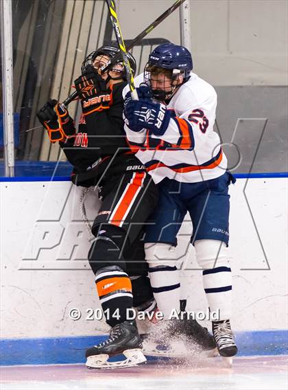 Thumbnail 2 in Milton Academy vs Kimball Union Academy (Flood-Marr Tournament) photogallery.