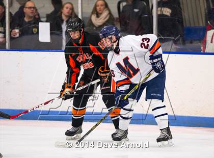 Thumbnail 2 in Milton Academy vs Kimball Union Academy (Flood-Marr Tournament) photogallery.