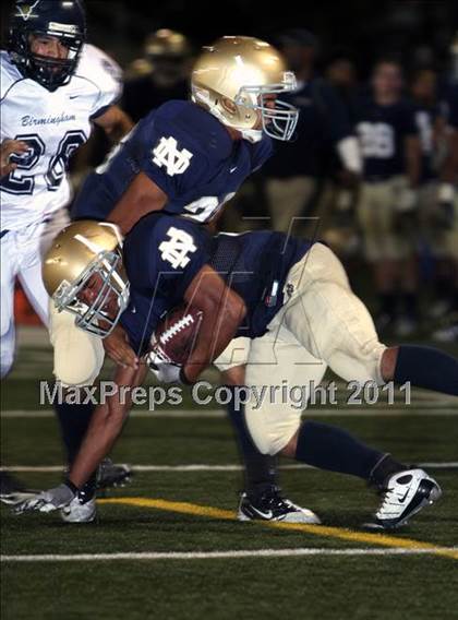 Thumbnail 3 in Birmingham @ Notre Dame photogallery.