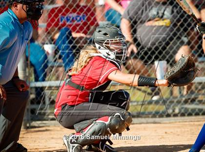 Thumbnail 2 in Kearney vs. Crete (Lincoln Public Schools Softball Classic) photogallery.