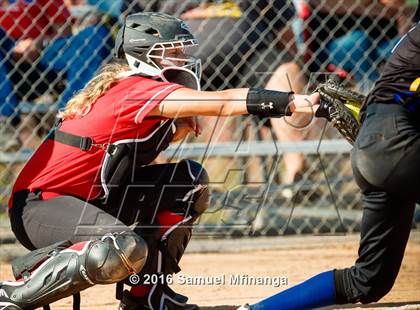 Thumbnail 3 in Kearney vs. Crete (Lincoln Public Schools Softball Classic) photogallery.