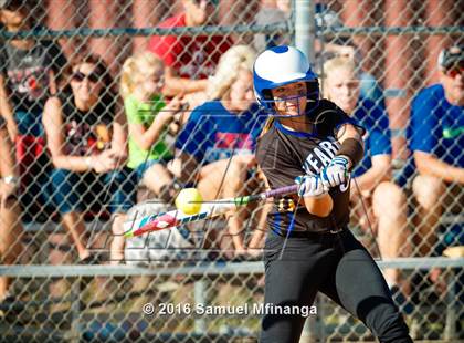 Thumbnail 3 in Kearney vs. Crete (Lincoln Public Schools Softball Classic) photogallery.