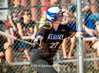 Thumbnail 2 in Kearney vs. Crete (Lincoln Public Schools Softball Classic) photogallery.