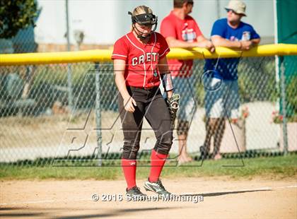 Thumbnail 2 in Kearney vs. Crete (Lincoln Public Schools Softball Classic) photogallery.