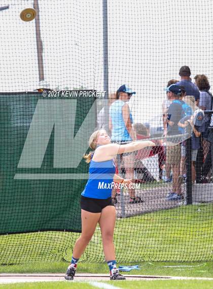 Thumbnail 3 in CHSAA Track & Field 2A Championships (Girls Discus) photogallery.