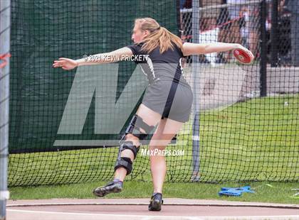 Thumbnail 3 in CHSAA Track & Field 2A Championships (Girls Discus) photogallery.