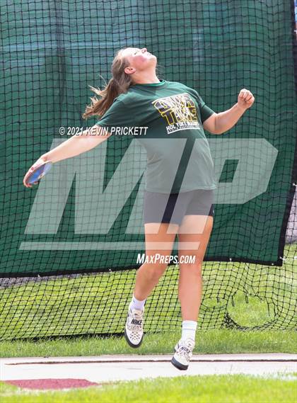 Thumbnail 1 in CHSAA Track & Field 2A Championships (Girls Discus) photogallery.