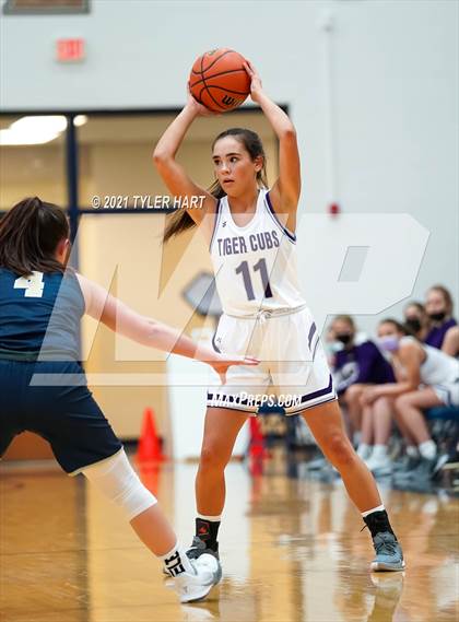Thumbnail 3 in Tri-West Hendricks vs. Greencastle (IHSAA 3A Sectional 1st Round) photogallery.