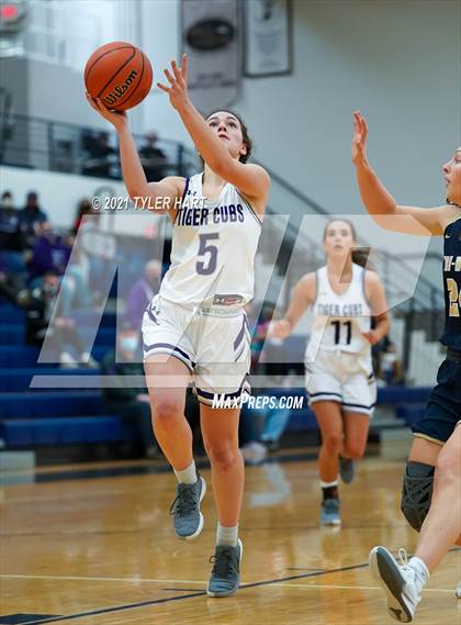Thumbnail 3 in Tri-West Hendricks vs. Greencastle (IHSAA 3A Sectional 1st Round) photogallery.