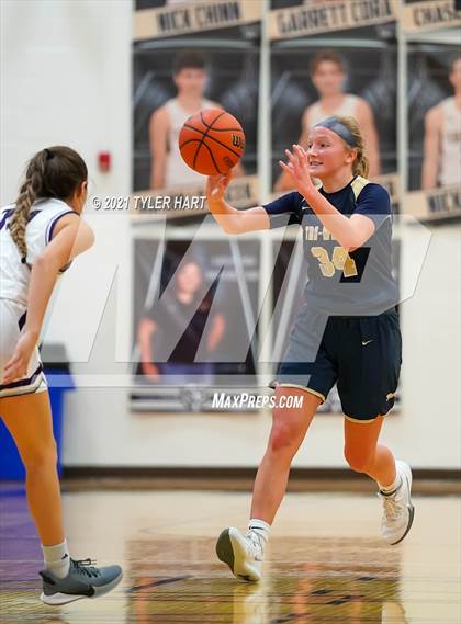 Thumbnail 2 in Tri-West Hendricks vs. Greencastle (IHSAA 3A Sectional 1st Round) photogallery.