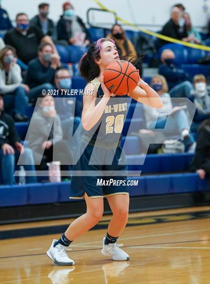 Thumbnail 2 in Tri-West Hendricks vs. Greencastle (IHSAA 3A Sectional 1st Round) photogallery.