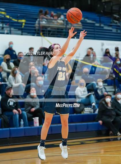 Thumbnail 3 in Tri-West Hendricks vs. Greencastle (IHSAA 3A Sectional 1st Round) photogallery.