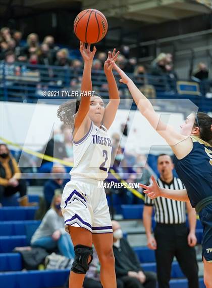 Thumbnail 2 in Tri-West Hendricks vs. Greencastle (IHSAA 3A Sectional 1st Round) photogallery.