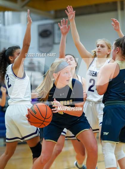 Thumbnail 1 in Tri-West Hendricks vs. Greencastle (IHSAA 3A Sectional 1st Round) photogallery.