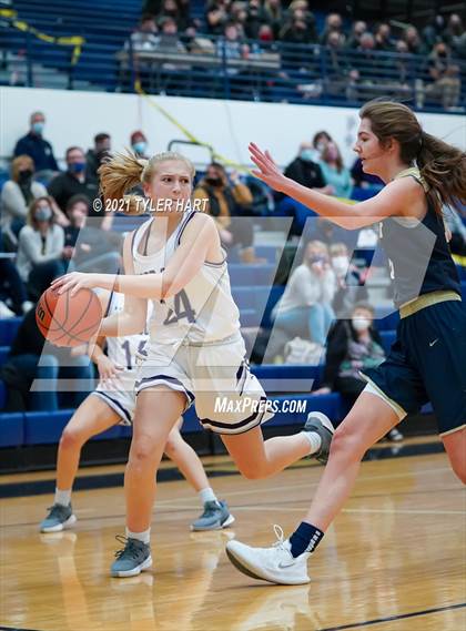 Thumbnail 2 in Tri-West Hendricks vs. Greencastle (IHSAA 3A Sectional 1st Round) photogallery.