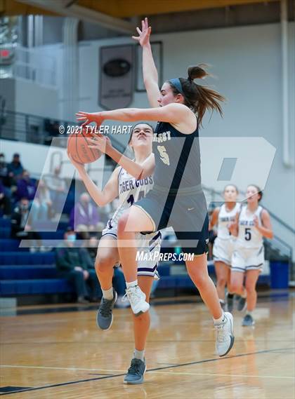 Thumbnail 2 in Tri-West Hendricks vs. Greencastle (IHSAA 3A Sectional 1st Round) photogallery.