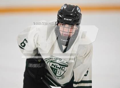Thumbnail 2 in Darien vs. Northwest Catholic (CIAC D1 Quarterfinal) photogallery.