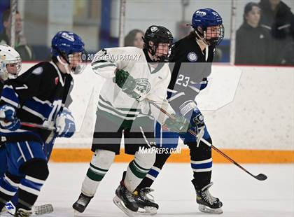 Thumbnail 2 in Darien vs. Northwest Catholic (CIAC D1 Quarterfinal) photogallery.