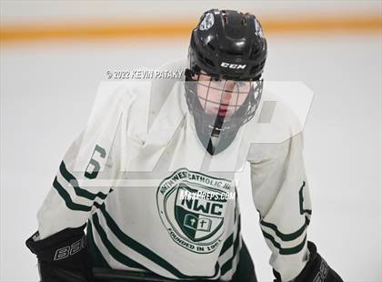 Thumbnail 3 in Darien vs. Northwest Catholic (CIAC D1 Quarterfinal) photogallery.