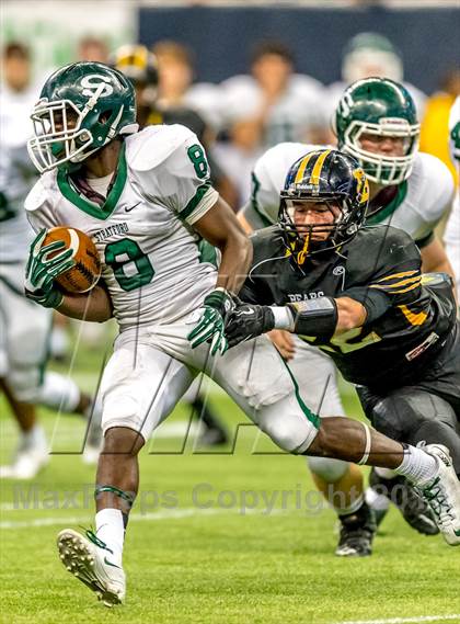 Thumbnail 2 in Brennan vs. Stratford (UIL 4A D1 Semifinal Playoff) photogallery.