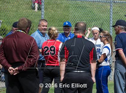 Thumbnail 1 in South Park vs Moniteau (PIAA Class AA Semifinal) photogallery.
