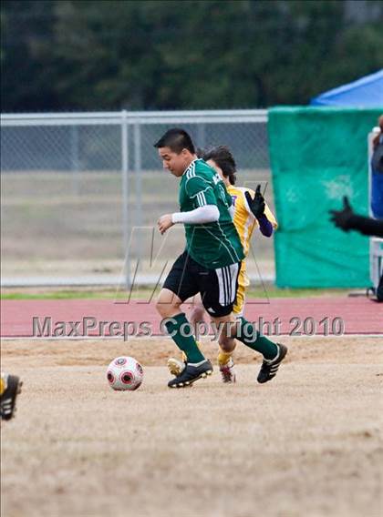 Thumbnail 3 in Mayde Creek vs Jersey Village (Pearland ISD Soccer Shootout) photogallery.