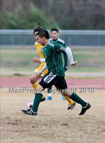 Thumbnail 1 in Mayde Creek vs Jersey Village (Pearland ISD Soccer Shootout) photogallery.