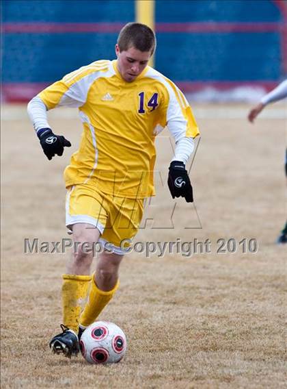 Thumbnail 2 in Mayde Creek vs Jersey Village (Pearland ISD Soccer Shootout) photogallery.