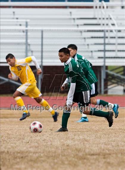 Thumbnail 1 in Mayde Creek vs Jersey Village (Pearland ISD Soccer Shootout) photogallery.