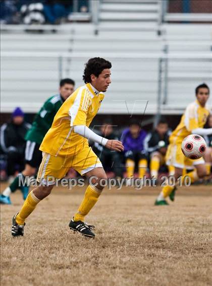 Thumbnail 2 in Mayde Creek vs Jersey Village (Pearland ISD Soccer Shootout) photogallery.