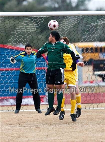 Thumbnail 2 in Mayde Creek vs Jersey Village (Pearland ISD Soccer Shootout) photogallery.